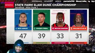 2026 NCAA Dunk Contest | REACTION