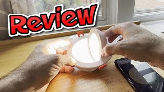 Lumary Smart Gimbal LED Recessed Lighting Unboxing & Review