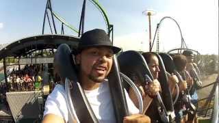 Great Adventures Roller Coaster Rides!