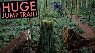 MY HUGE JUMP TRAIL!! SHARKNADO