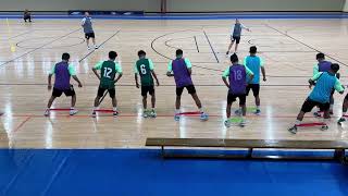 Saudi Arabia Futsal National Team Warm Up