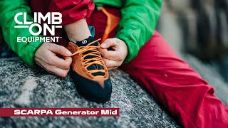 Scarpa Generator | A New 2023 Trad Climbing  Shoe