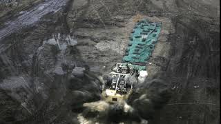 Armoured vehicle explosive testing