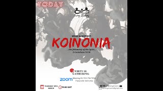 KOINONIA WORSHIP|| LED BY SAMMIE AND TOMI