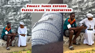 A MUST WATCH: Finally James exposed Flexxi plans to prophetess