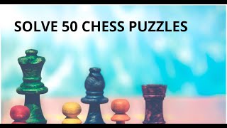Solve 50 chess puzzles per day (in Hindi) | Day 1