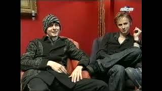 Muse - Interview on Le JDM MCM, France (2002)