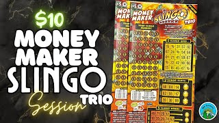 $5 MONEY MAKER SLINGO TRIO x2 | WA Lottery Scratch Tickets