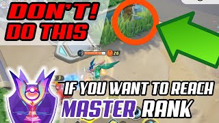 How to Climb MASTER Rank in Pokemon Unite