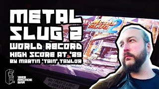 Metal Slug 2 Twin Galaxies World Record High Score Run - 3,921,780 points by Martin 'Tain' Taylor
