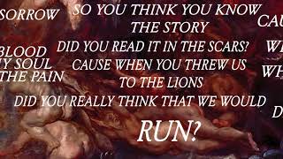 Parkway Drive - In Blood //lyrics//