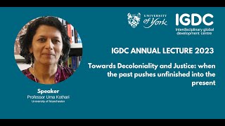 IGDC Annual Lecture 2023