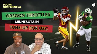 Oregon Ducks football throttles Minnesota in tune-up for USC | Ducks Confidential