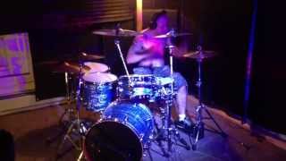 Scoundrel playing drums to 'R.I.P.' by Young Jeezy feat. 2 Chainz
