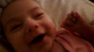 Addison laughing 3 months