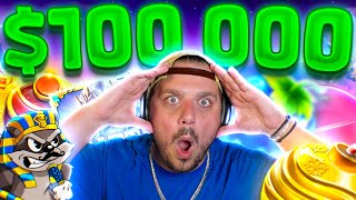 RISKING IT ALL ON A $100,000 BONUS HUNT...