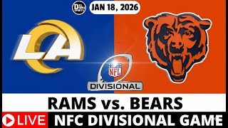 LOS ANGELES RAMS VS CHICAGO BEARS LIVE 🏈 NFL Live Scoreboard & Play-by-Play - NFC Divisional Round