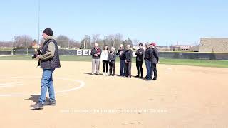 Kate Heidkamp Field Dedication