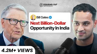 Bill Gates on India, Billion-Dollar Business Opportunities, PM Modi & Children | FO335 Raj Shamani