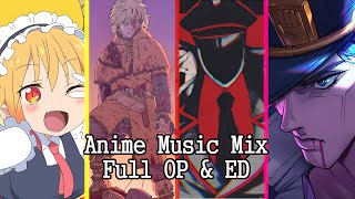 Anime Music Mix #02 | Full OPs & EDs
