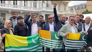 🚨British Kashmiris PROTEST Outside Pakistan High Commission in London