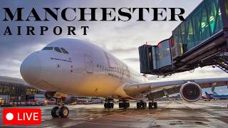 🔴LIVE Manchester Airport Plane Spotting 🛫