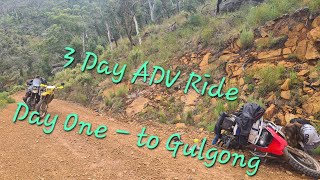 3 Day ADV ride - Day 1 to Gulgong