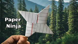 DIY Paper Ninja Star | Easy Origami Weapon