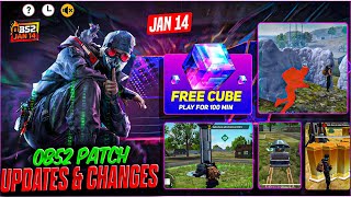 Jan 14th OB52 Update A To Z All Changes + Updates Here - MindBlowing !🤯