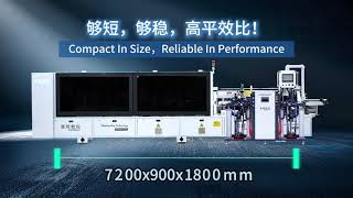 EF587GW-PUR Compact and All-purpose Narrow Part Edgebander #excitech #factoryworker #machine