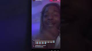 Pyrex Whippa Making a Beat And Playing his Songs on IG Live 🔥