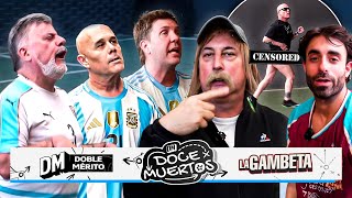 ¡LA GAMBETA LA ROMPE JUGANDO AL FÚTBOL! PICHU, EBER, EL PELADO Y PAVÁN VS. DOBLE MÉRITO