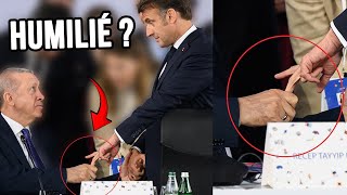 Domination Physique : Ce que disent les images de Macron et Erdogan