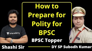 Topper Interview by BPSC Top Educator Shashi Sharan | Interview of Subodh Kumar DY SP