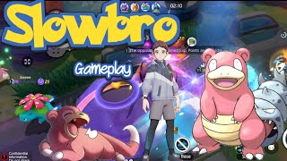 Pokemon unite slowbro gameplay