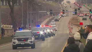 Watch: Procession begins for Iowa soldiers killed in Syria