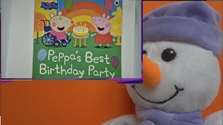 Peppas best birthday party read a book for Kids 4K UHD