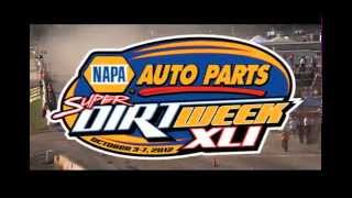 NAPA Auto Parts Super Dirt Week 2012 Promo