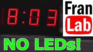 No LEDs! No Electronics!  Sears Mechanical Digital Clock