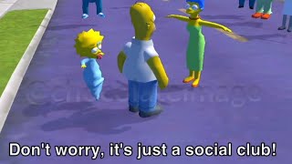 Homer joins KKK (AI SIMPSONS)