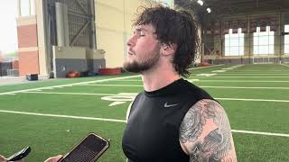 Gavin Freeman talks with the media — April 1, 2025