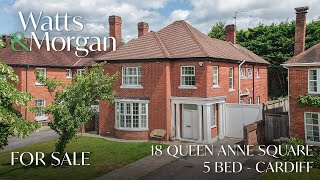 Walk-through property video tour of 18 Queen Anne Square - Cardiff