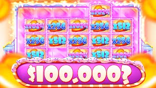 GOING ALL IN ON SUGAR RUSH 1000!!! (INSANE BIG WIN? RETRIGGER?!)