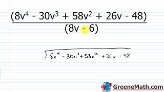 Dividing Polynomials Practice Test Full Solutions