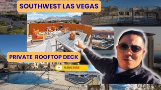 Rare Single-Story w/ Private Rooftop Deck in Gated Encanterra | SW Las Vegas 89113