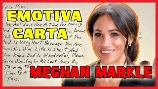 Inesperadamente!! Esto es la emotiva carta que recibió Meghan Markle de su familia