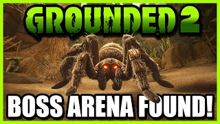 NEW! BOSS ARENA DISCOVERED! Tarantula Boss Coming!? - Grounded 2 Tips And Gameplay