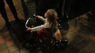 Eva and her Christmas scooter!