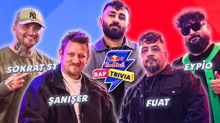 BUNLAR NE GARİP SORULAR? @saniser @SokratST VS @FuatErginTV @EypioOfficial Red Bull Rap Trivia