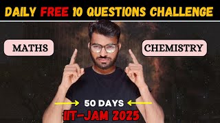 🌟 IIT-JAM 2025 Countdown: 10 Daily Questions with IITians – Don’t Miss Out!